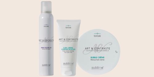 Produits de la gamme Art & Contraste fabriqu&eacute;s par la Marque Sublimo Cosm&eacute;tique Fran&ccedil;aise